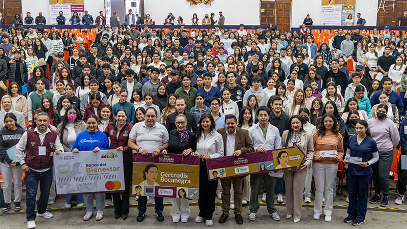 La Universidad Michoacana es el corazón intelectual del Plan Michoacán, refrenda Yarabí Ávila 