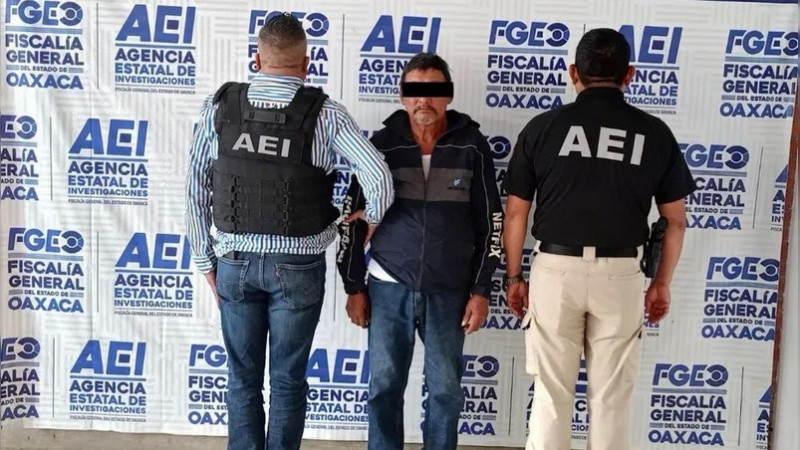 Cae en Oaxaca hombre acusado de violar a su hija durante una década; estuvo prófugo 3 años 