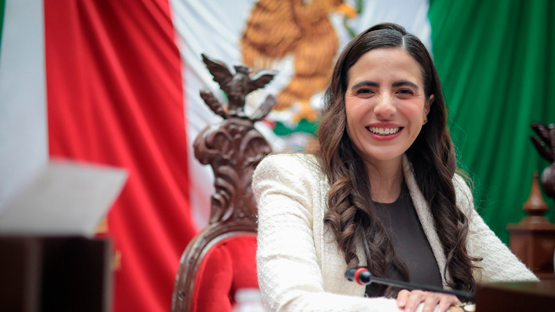 Iniciativa “No Más Deuda en Michoacán” aplicará únicamente al Gobierno del Estado: Giulianna Bugarini 