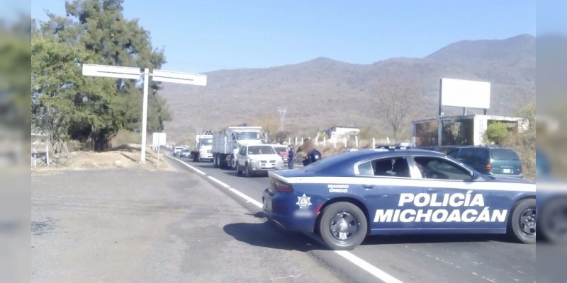 Monitorea manifestaciones la SSP Michoacán - Foto 0 