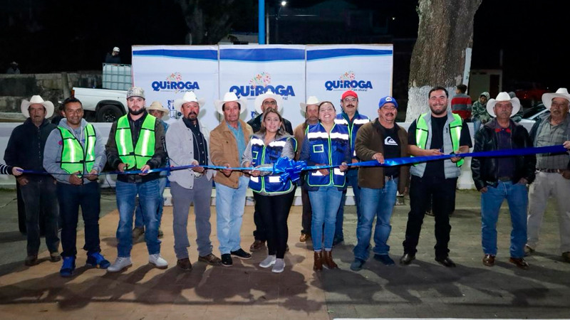 Sanambo estrena iluminación y mejora vial con obras que fortalecen la seguridad: Alma Mireya González 