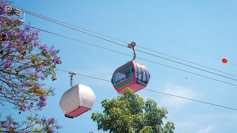 Proyectan Gladyz Butanda y Canaco-Servytur beneficios turísticos del teleférico de Uruapan 