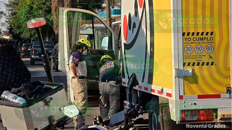 Asaltan a repartidor en el fraccionamiento Ex Hacienda del Refugio de Zamora, Michoacán; resultó herido 