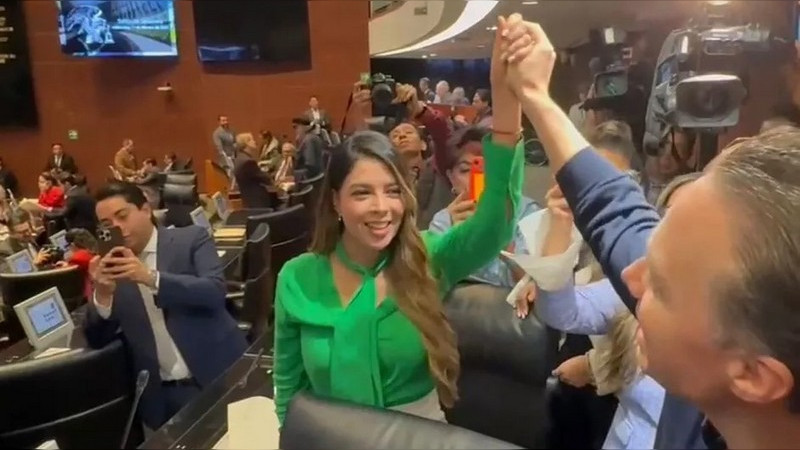 Partido Verde desafía a Sheinbaum en San Luis Potosí con imposición de Ruth González, senadora de la "Ley Esposa" 