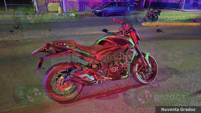 Motociclista resulta herido tras ser arrollado por camioneta fantasma en Zamora, Michoacán