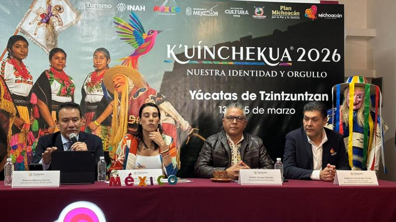 Vuelve la K’uínchekua con reconocimiento a las Fiestas Patronales de Michoacán 