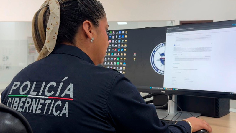 Policía Cibernética de Michoacán alerta sobre fraudes tipo montadeudas 