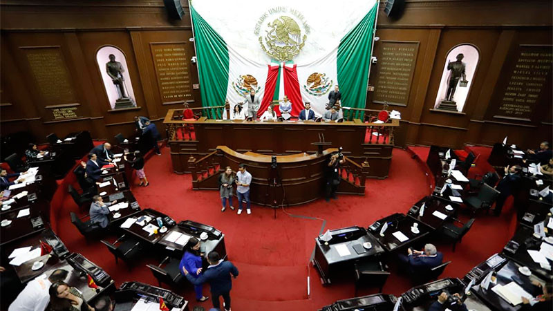 Nombra Congreso del Estado de Michoacán nueva Mesa Directiva 