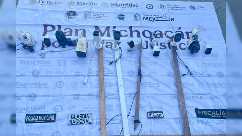 Desmantelan sistema de “halconeo” en Zamora, Michoacán: aseguran 11 cámaras clandestinas 