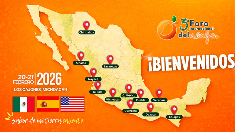 Gabriel Zamora será sede del 3er Foro Internacional del Mango: Sectur 
