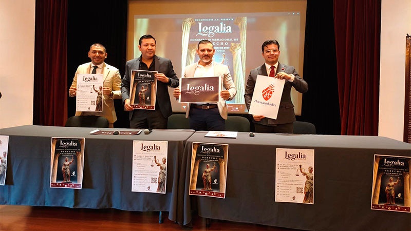 Profesionales del Derecho se reunirán en Uruapan gracias al congreso Legalia: Sectur 