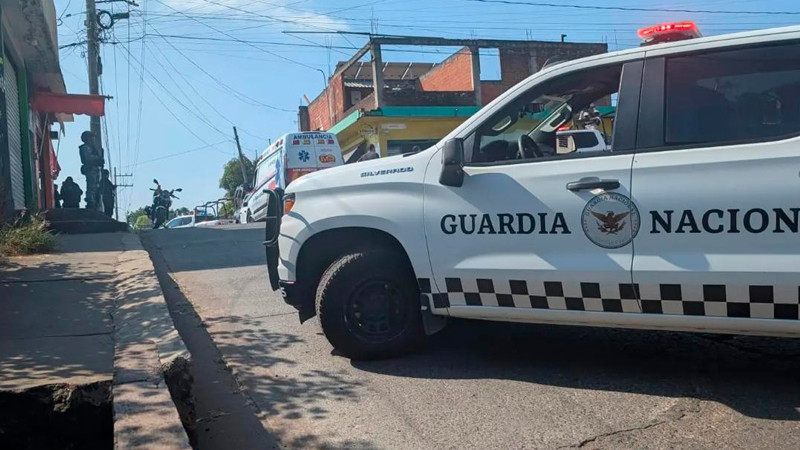 Ultiman a tiros a un hombre en la Gertrudis Bocanegra de Morelia, Michoacán 