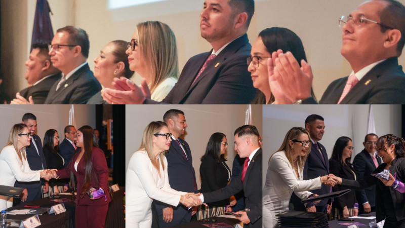 Construyan una mejor sociedad y sean ejemplo para las futuras generaciones, insta Yarabí Ávila a egresados de Seguridad Pública 