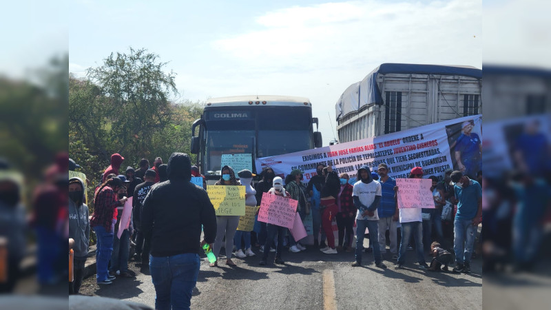 Bloqueos, denuncias y acusaciones sacuden Buenavista, Michoacán: Señalan a policías de Tepalcatepec por desapariciones  
