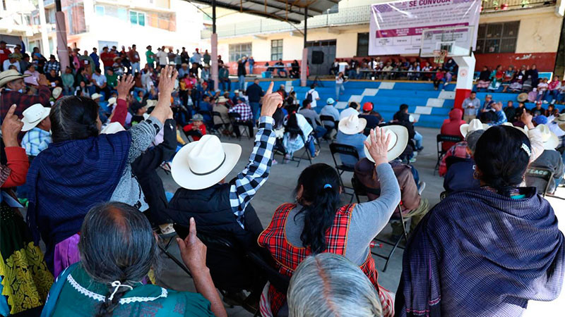 IEM acompaña renovación del Concejo de Gobierno Comunal de Comachuén 