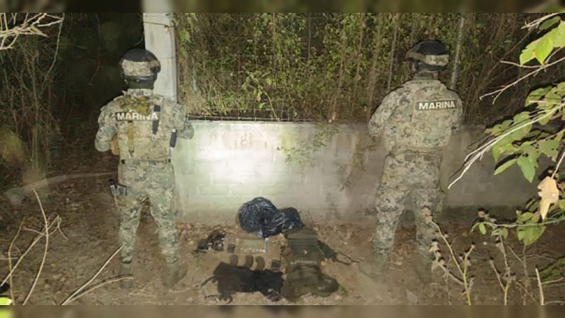 Vehículos baleados, estupefacientes y chalecos tácticos: Reportan aseguramientos del Plan Michoacán por la Paz y Justicia en la costa de la entidad