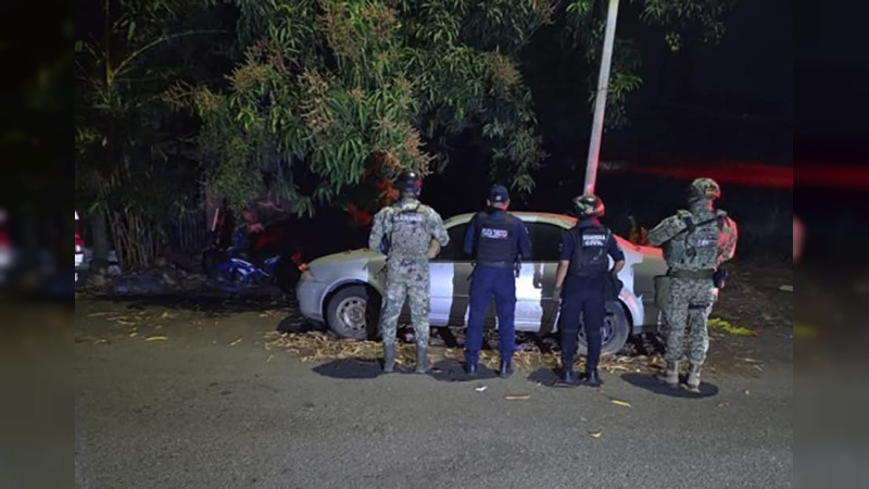 Vehículos baleados, estupefacientes y chalecos tácticos: Reportan aseguramientos del Plan Michoacán por la Paz y Justicia en la costa de la entidad