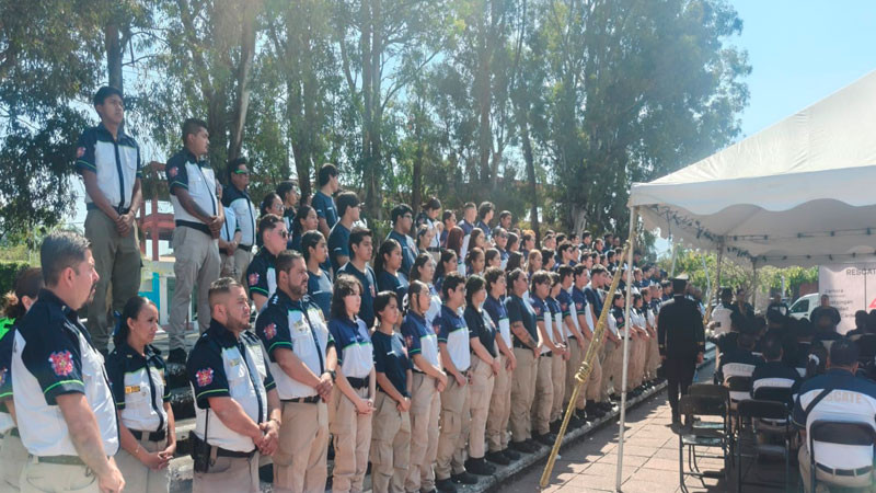 Celebran 49 años de la fundación del H. Cuerpo de Bomberos Voluntarios Rescate y Salvamente de Michoacán,  IAP 