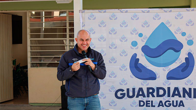 Guardianes del Agua una apuesta por la conciencia y el futuro hídrico de Morelia: Adolfo Torres  