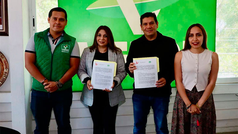 PVEM Michoacán Y Asociación de Psicoterapia Especializada firman convenio para el cuidado de la salud mental en el ámbito educativo 
