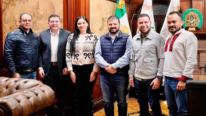 Seguiremos sumando esfuerzos por el beneficio de las y los michoacanos: Reyes Galindo 