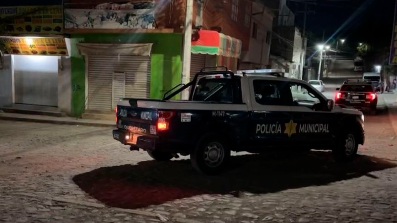Ultiman a balazos a una persona en la colonia El Salitre, en Querétaro capital  