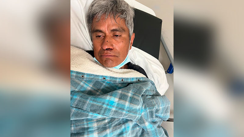 Búsqueda de familiares de paciente hospitalizado en Uruapan 