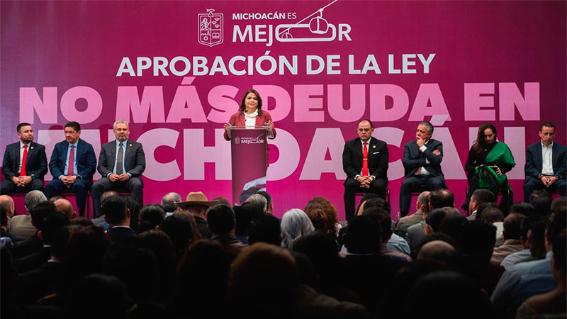 Fabiola Alanís: Reforma constitucional blinda finanzas de Michoacán y prohíbe heredar deuda pública para proteger más de 6 mil mdp anuales 