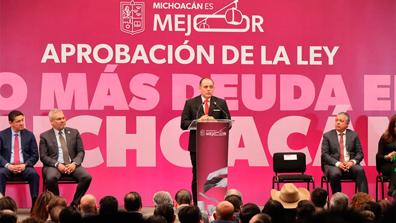 Reforma “No Más Deuda” marca un antes y un después en la vida financiera de Michoacán: Baltazar Gaona 