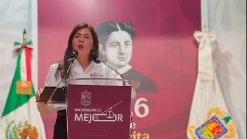 Señala Gaby Molina que se impulsan estrategias para disminuir la deserción en la educación superior en Michoacán 