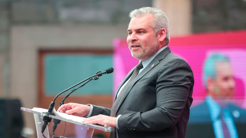 Con 40 mil mdp en obras demostramos que se puede invertir sin generar deuda: Bedolla 