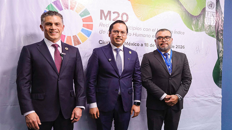 Rinde protesta alcalde de Corregidora como  presidente de la Red de Municipios con el Más Alto Índice de Desarrollo Humano en México (M20) 