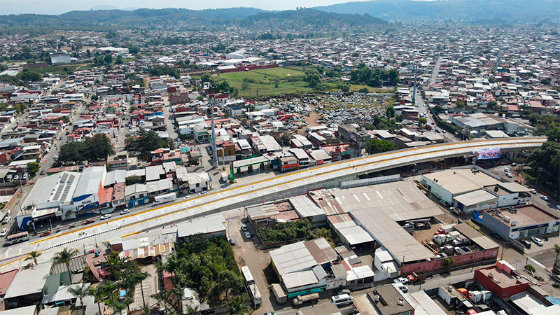 Distribuidor vial “La Hielera” en Uruapan, ejemplo de construcción sin deuda: Rogelio Zarazúa 