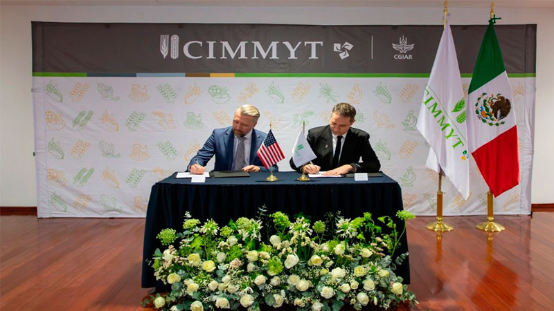 Anuncia EU una inversión de 40 mdd para México en el Centro Internacional de Mejoramiento de Maíz y Trigo 