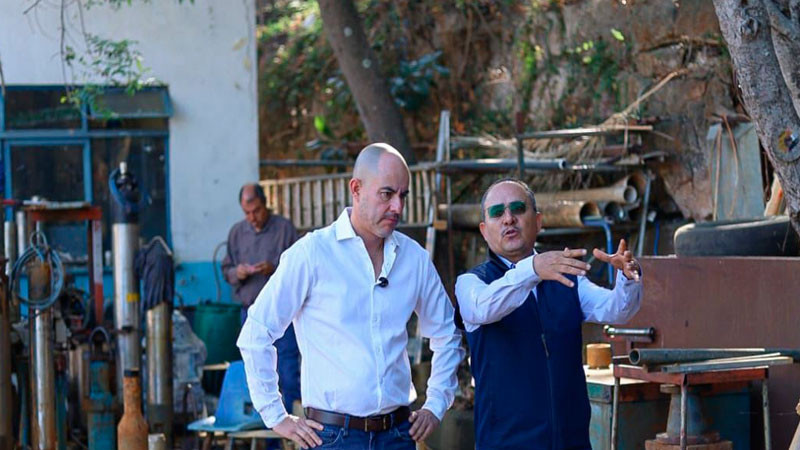 Adolfo Torres consolida modernización del Ooapas con nuevos motores de alta potencia 