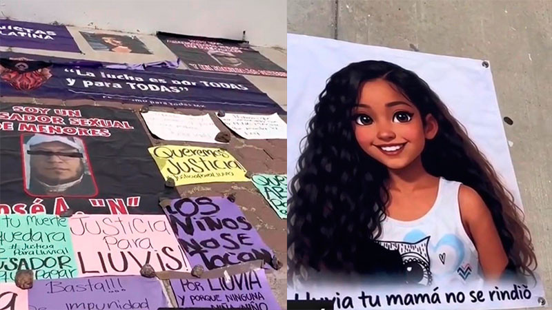 Solicita la FGE de Querétaro a la autoridad judicial una revisión de la medida cautelar que mantiene en libertad al presunto responsable de abuso contra la menor Lluvia 