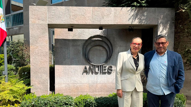 UMSNH y ANUIES reafirman colaboración; Yarabí Ávila se reúne con Luis González Plascencia 