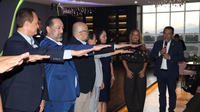 Sectur toma protesta a la nueva mesa directiva de la Asociación de Hoteles de Morelia 