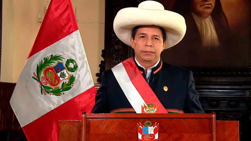 Solicita el expresidente peruano Pedro Castillo el indulto a José María Balcázar  