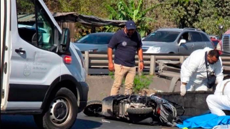 Fallece motociclista tras ser arrollada en Lázaro Cárdenas, Michoacán  