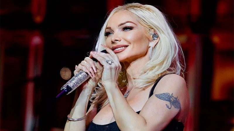 Cancela Marisela presentación en la Feria de Huixtla en Chiapas, tras accidente automovilístico  