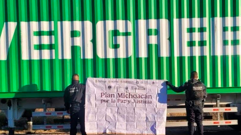 En tres días la GC recuperó un total de 16 vehículos y 2 contenedores con reporte de robo en cinco municipios de Michoacán  