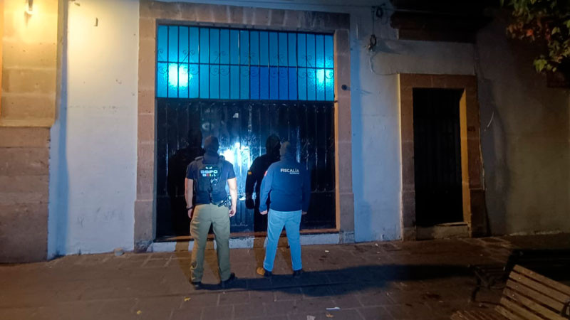 Tras cateo en el Centro de Morelia, Michoacán aseguran más de 270 dosis de estupefacientes 