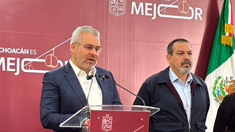 Sin bloqueos en Michoacán; actividades vuelven a la normalidad durante el día, afirma gobernador 