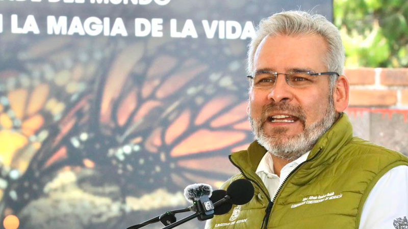 Michoacán logra erradicación histórica de la tala clandestina en Reserva de la Monarca: Bedolla 