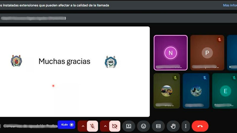 Comunidad nicolaita participa activamente en clases virtuales  