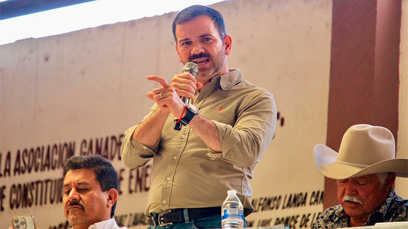 Ganaderos morelianos cuentan con el apoyo del Gobierno Municipal: Yankel Benítez 