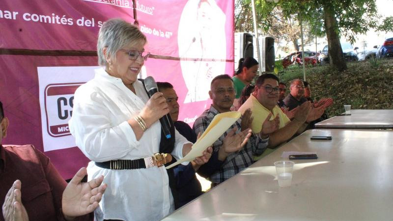 En Uruapan, Movimiento Progresista Michoacano llama a la unidad y cierra filas con la presidenta Claudia Sheinbaum 