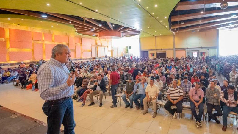 Morón presente para el pueblo; construye unidad de la 4T en Michoacán  