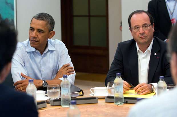 Piden Barack Obama y Francois Hollande trabajar por acuerdo con Grecia  